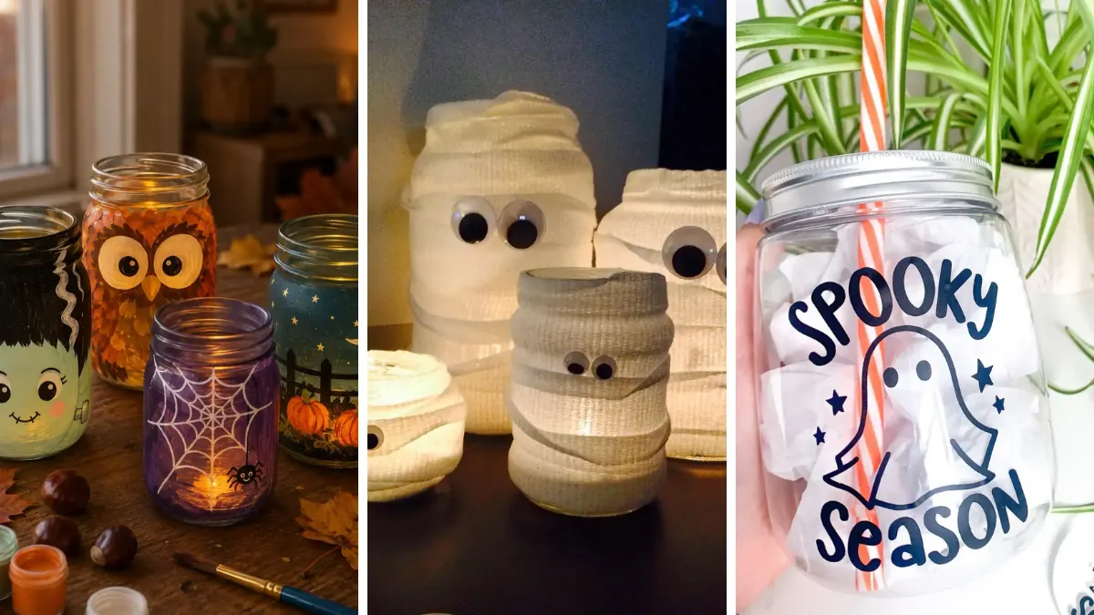 Home 3 DIY Spooky Mason Jar Ideas