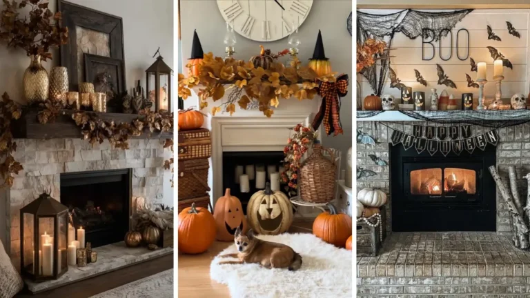 Fall Mantel Decor