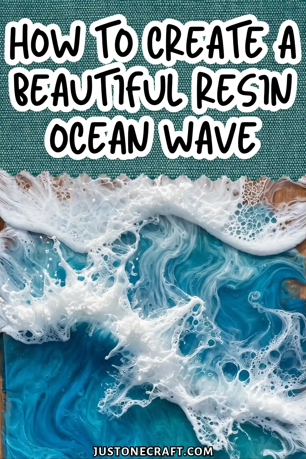 How to Create a Beautiful Resin Ocean Wave