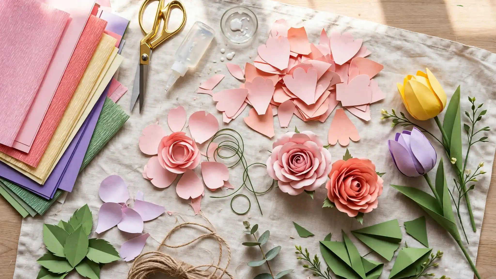 Home 16 How to Make Flower