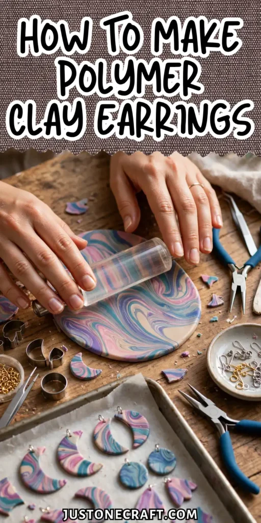 How to Make Polymer Clay Earrings for Beginners 1 How to Make Polymer Clay Earrings