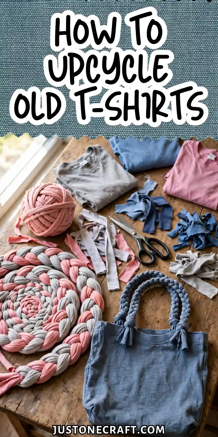 How to Upcycle Old T-Shirts