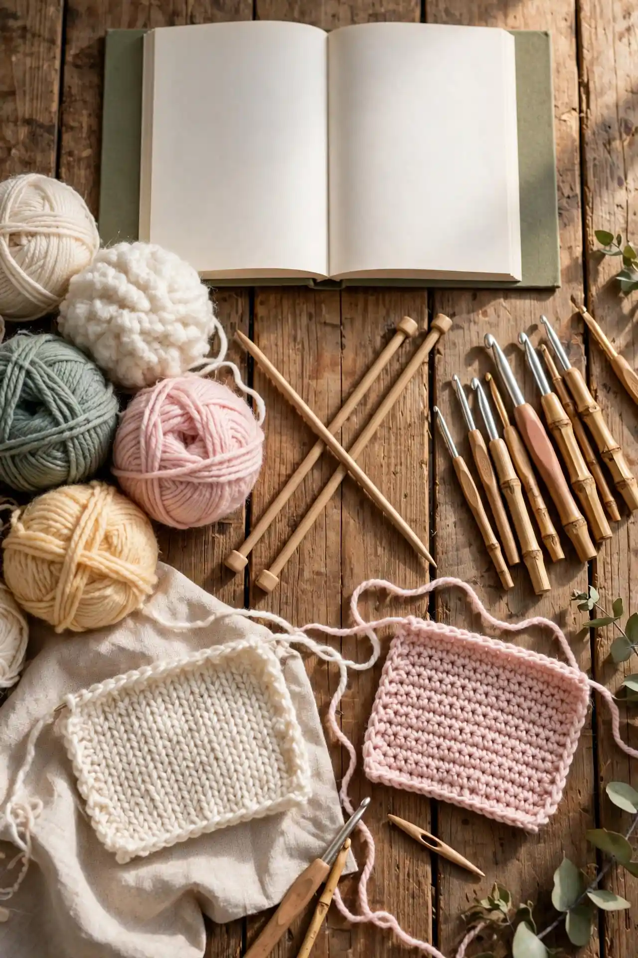 A Beginner's Guide to Knitting and Crochet 1 Knitting and Crochet 1