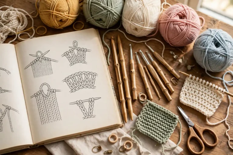 A Beginner's Guide to Knitting and Crochet 2 A Beginner's Guide to Knitting and Crochet