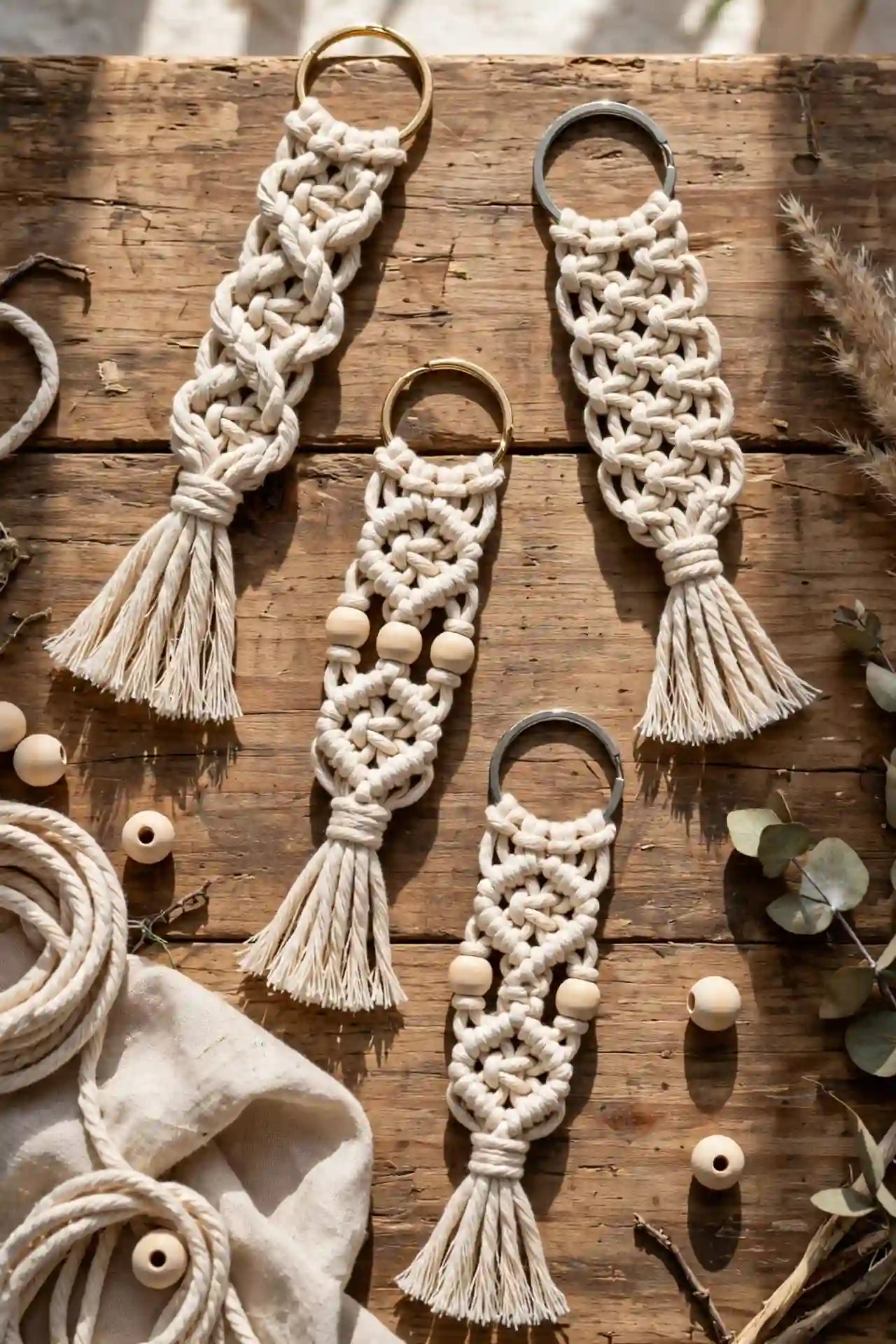 What Are Some Quick Crafts You Can Finish in Under an Hour? 7 Macrame Keychains
