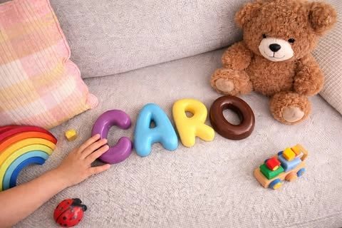 Oversized Glossy Nursery Letters