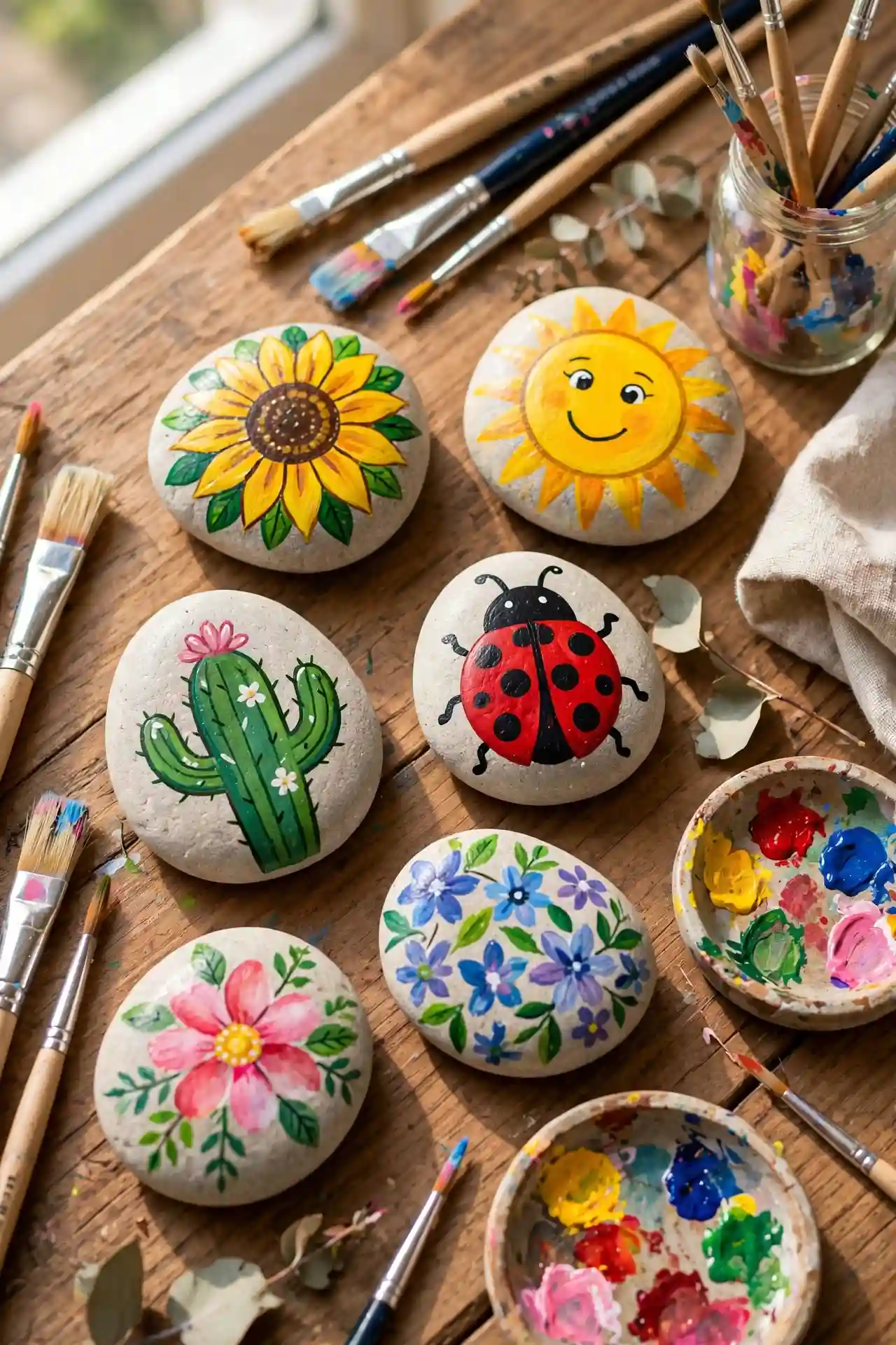 What Are Some Quick Crafts You Can Finish in Under an Hour? 2 Painted Rocks