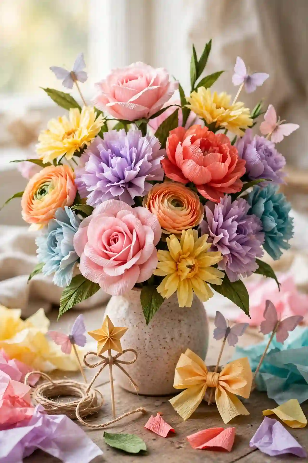 What Are Some Quick Crafts You Can Finish in Under an Hour? 10 Paper Flower Bouquets