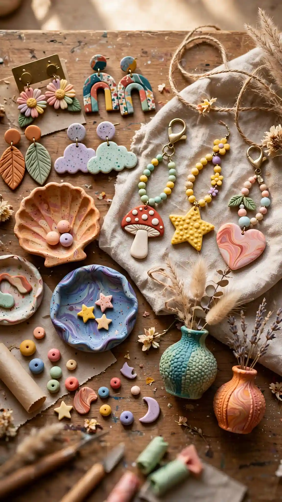 What Are the Most Popular Crafts Right Now? 3 Polymer Clay Jewelry and Home Decor