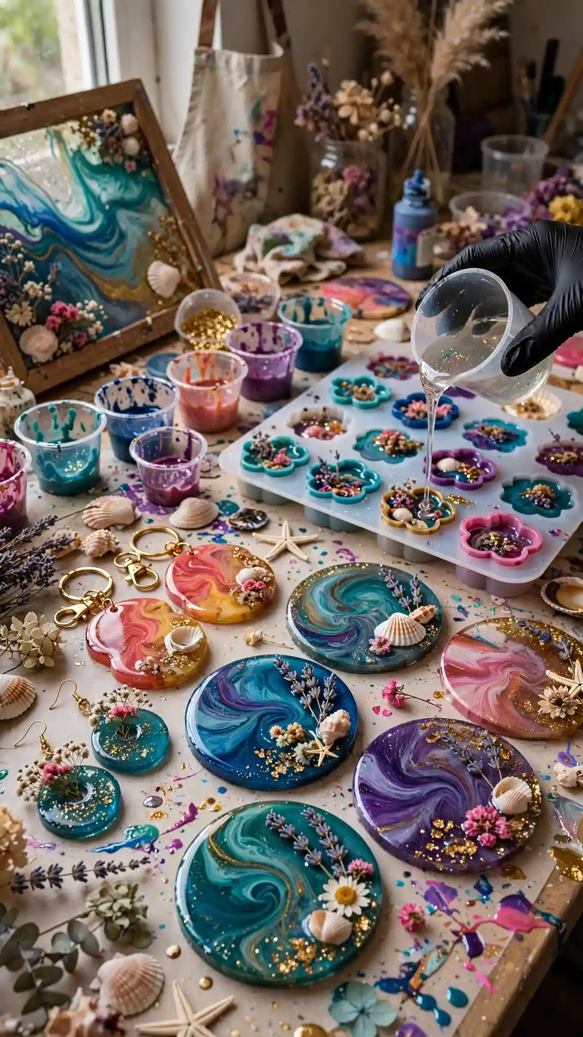 What Are the Most Popular Crafts Right Now? 6 Resin Art
