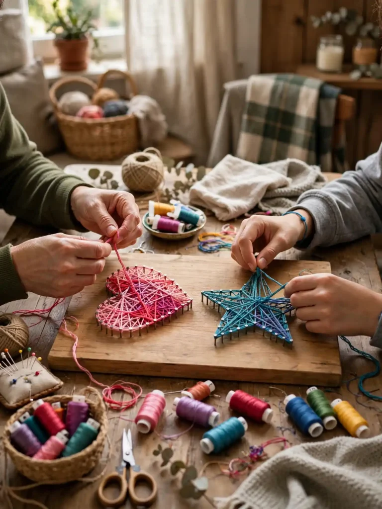 Fun Rainy Day Craft Activities for the Whole Family 8 String Art