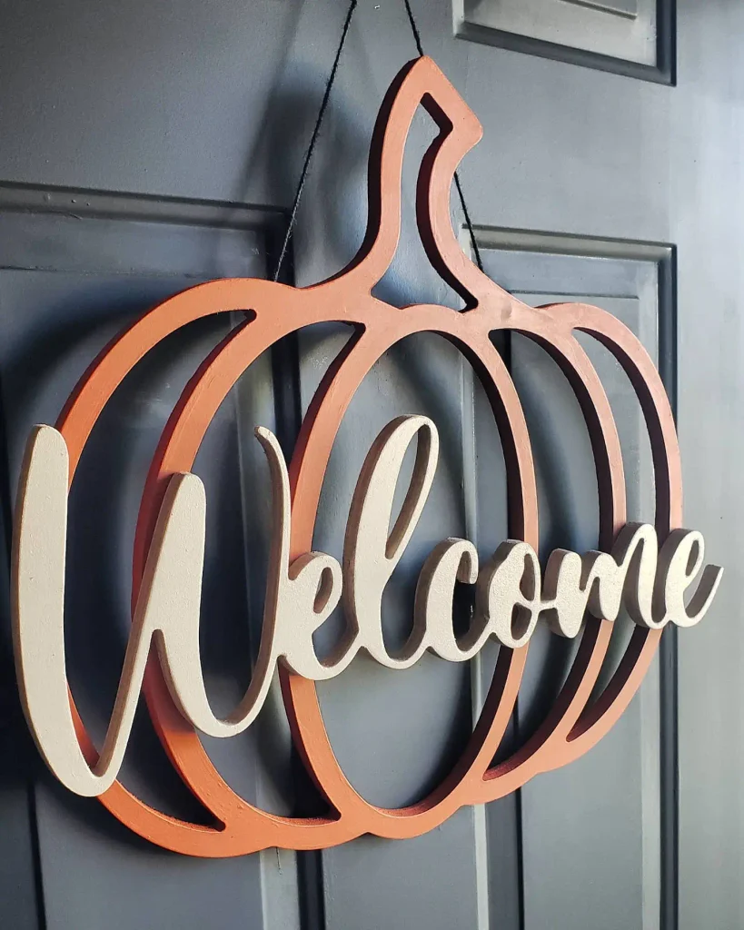 Fall Wood Sign: 22 Ideas That Skip the Basic Pumpkin Look 10 andybirdbuilds 1632603548