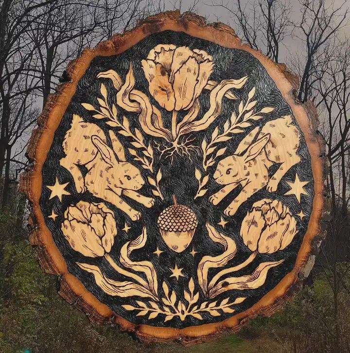 Fall Wood Sign: 22 Ideas That Skip the Basic Pumpkin Look 5 annafaith art 1730305269