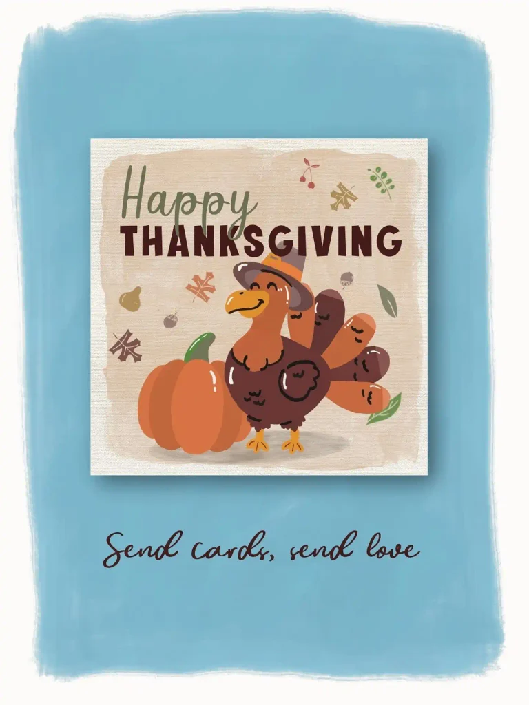 21 Thanksgiving Cards Ideas That Go Way Beyond a Basic Turkey 13 blue trousers design 1761201312 768x1024 1
