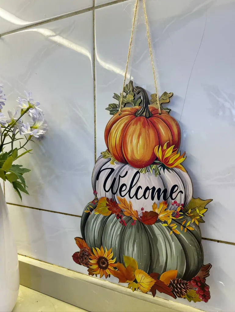 Fall Wood Sign: 22 Ideas That Skip the Basic Pumpkin Look 11 dijlah store6 1757793287