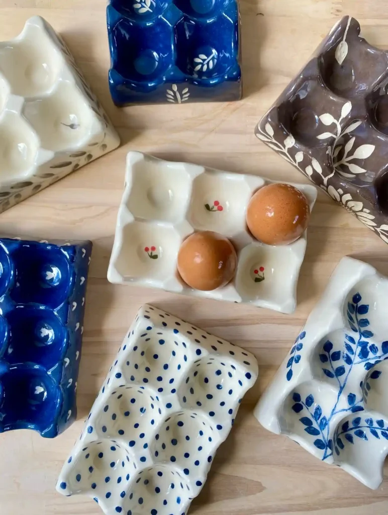10 DIY Clay Egg Tray Ideas That Look So Chic 8 el pez sabe 1772555056