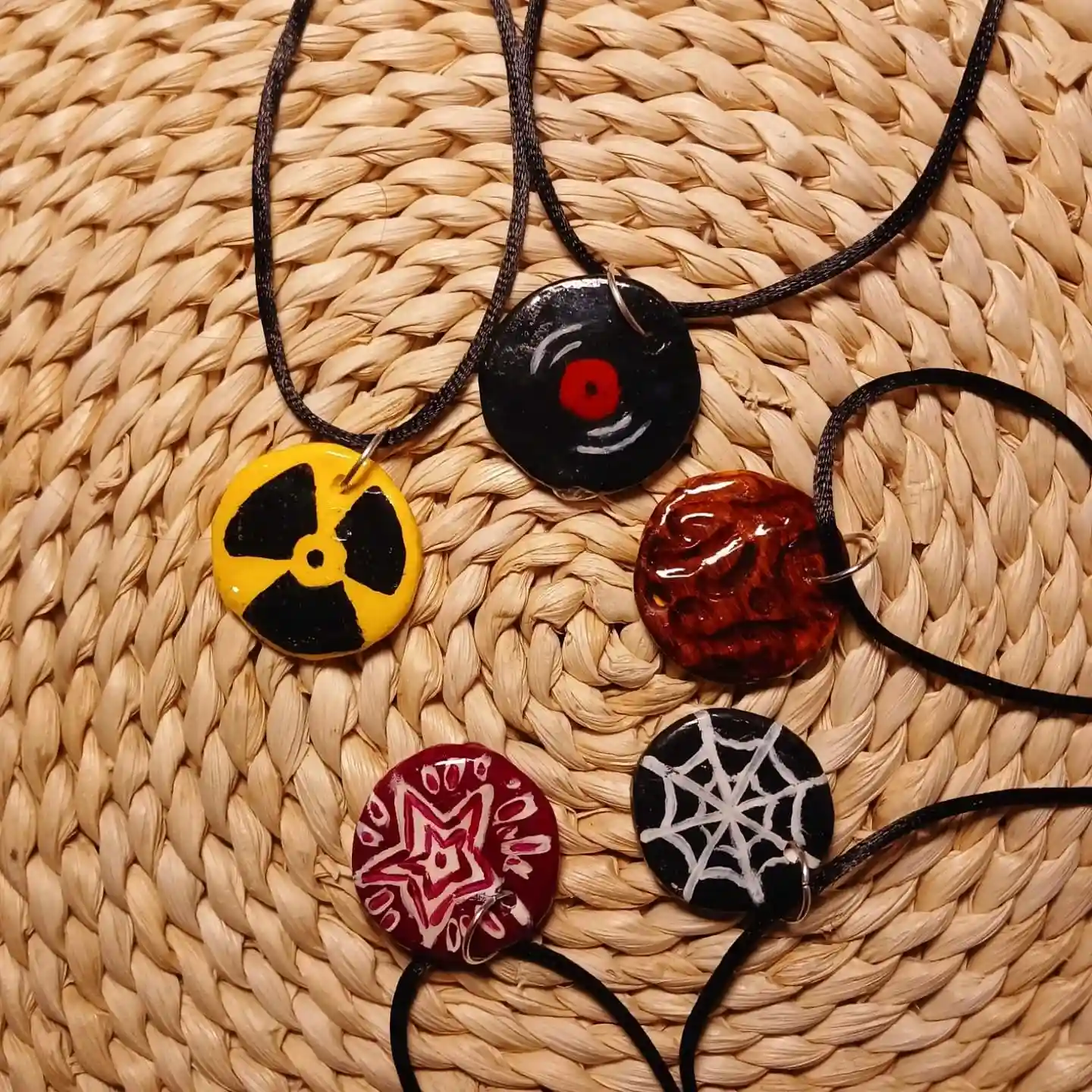 DIY Clay Necklace Ideas: 14 Stylish Designs to Try 3 shrooms accessories