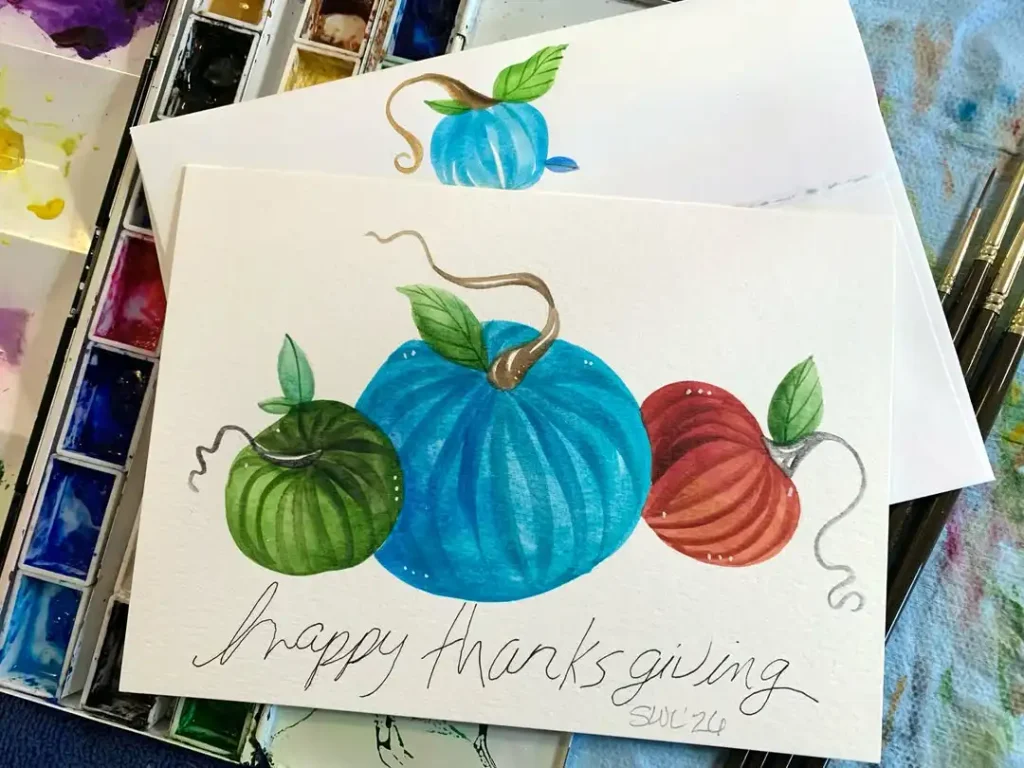 21 Thanksgiving Cards Ideas That Go Way Beyond a Basic Turkey 8 steven larsen123 1787950166