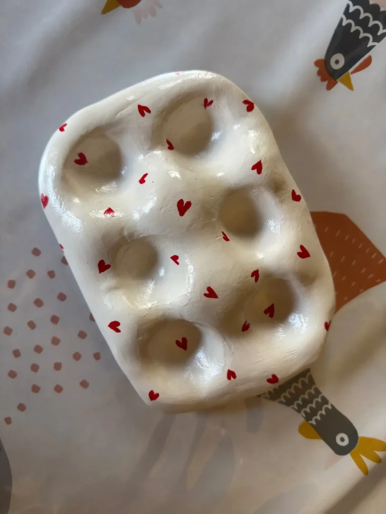 10 DIY Clay Egg Tray Ideas That Look So Chic 5 thee fiona 1765624687